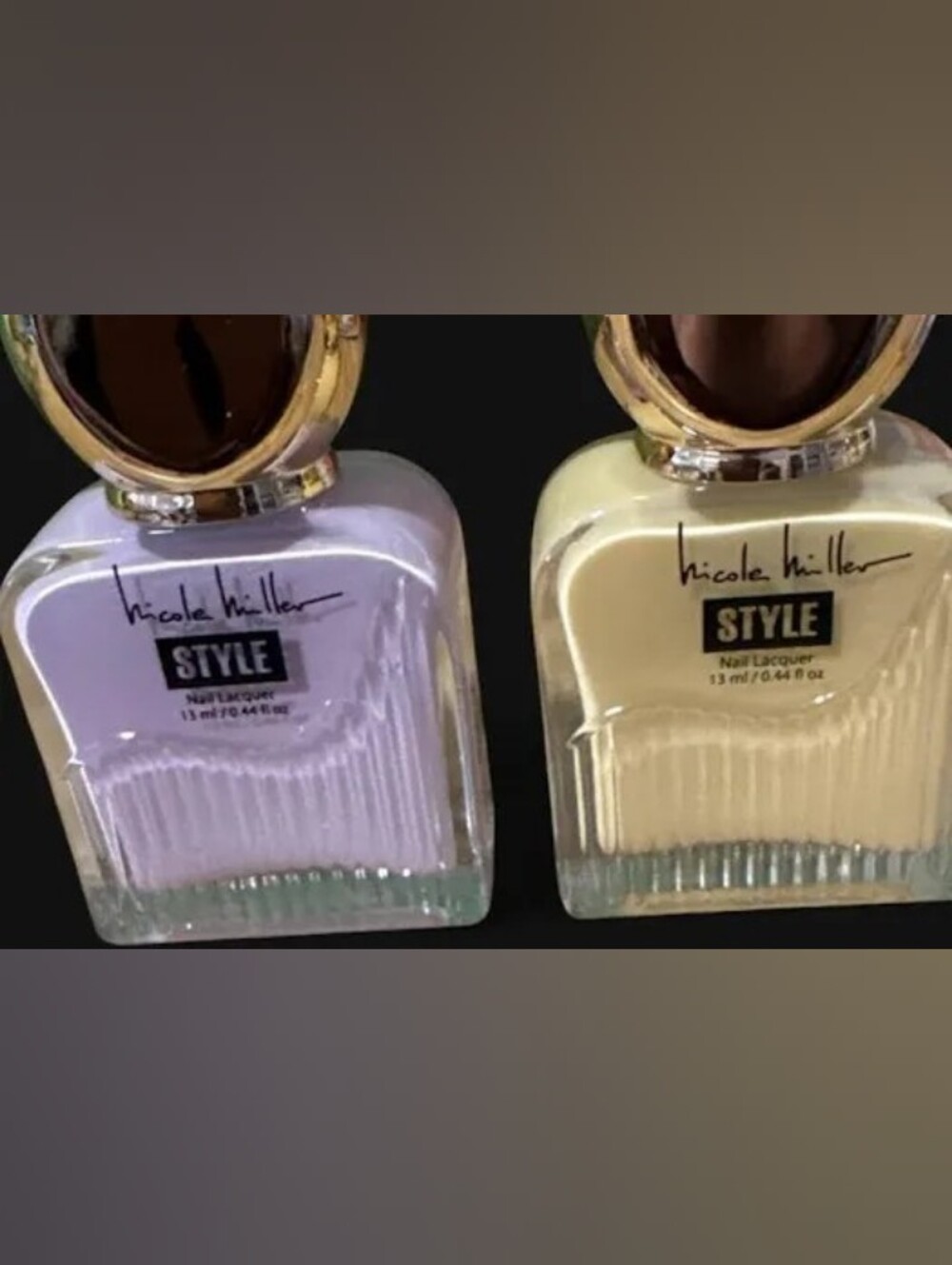 Nail Polish & Bag Nail Lacquer Duo Set Of 2 Comes With A Kenneth Cole Bag